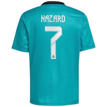 Camisola Real Madrid Eden Hazard 7 3ª 2021 2022